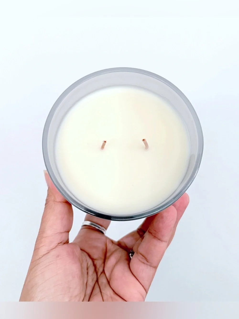 Sand + Fog White Flowers Love My Mom Large Scented Candle